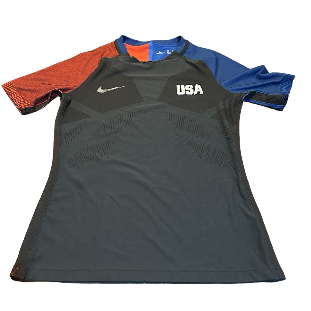 Nike Aeroswift Mens Team USA 2016 Soccer World Cup FIFA Jersey Knit Shirt size M